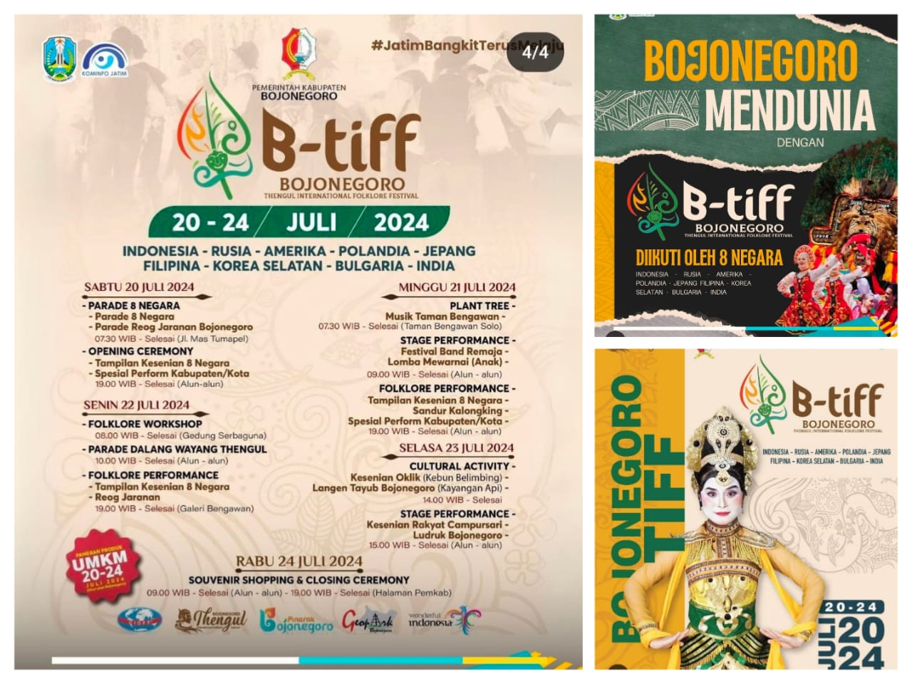 Bojonegoro Thengul International Folklore Festival 2024