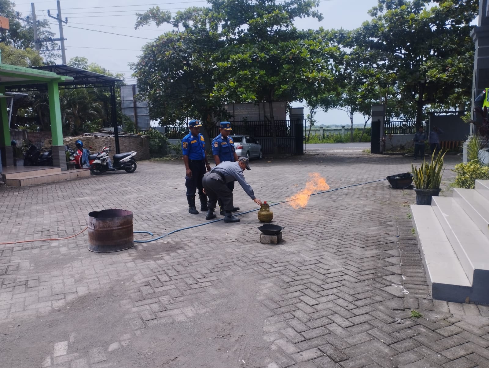 Kecamatan Balen Laksanakan Sosialisasi Pencegahan dan Penanganan Kebakaran