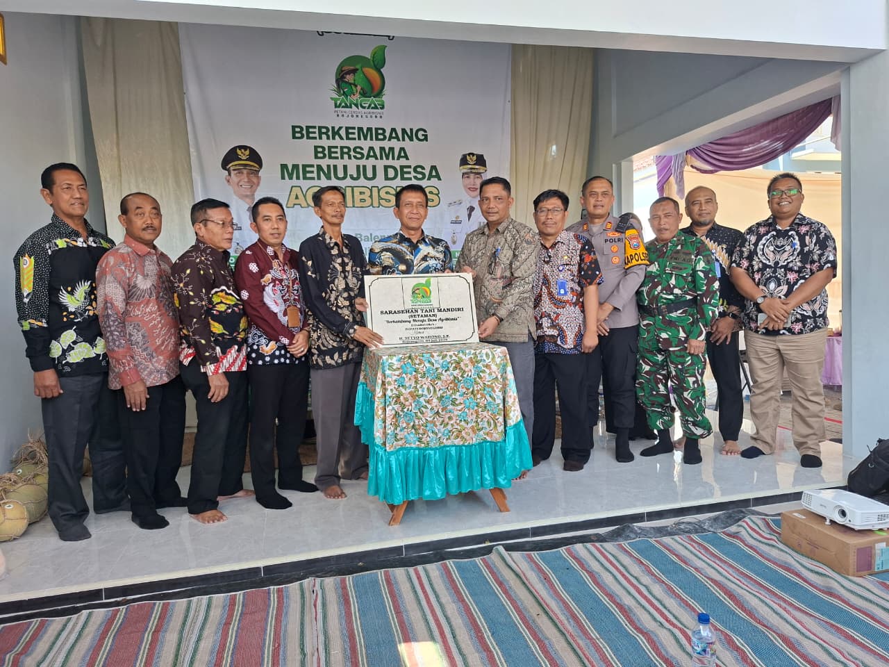 Dongkrak Kemajuan Sektor Pertanian Sarasehan Tani Dihadiri Bupati Bojonegoro