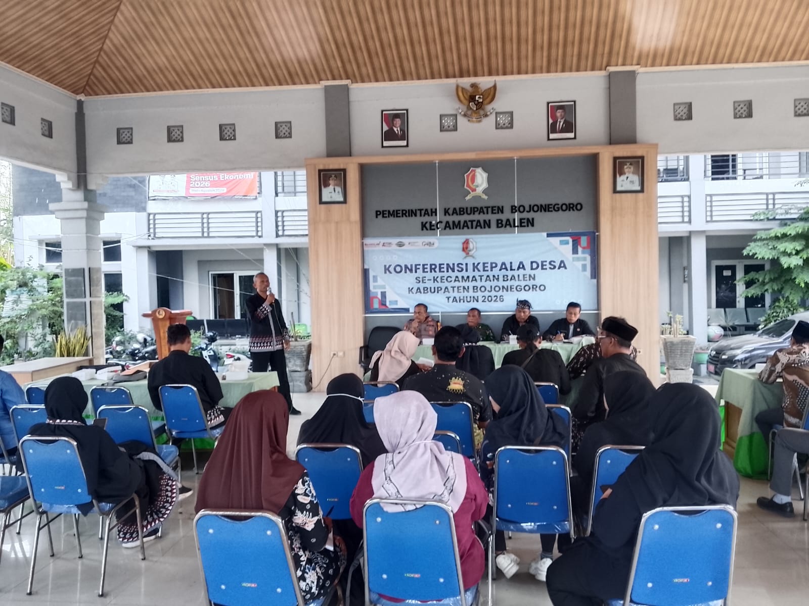 Kuatkan Koordinasi Melalui Konferensi Kepala Desa Se-Kecamatan Balen