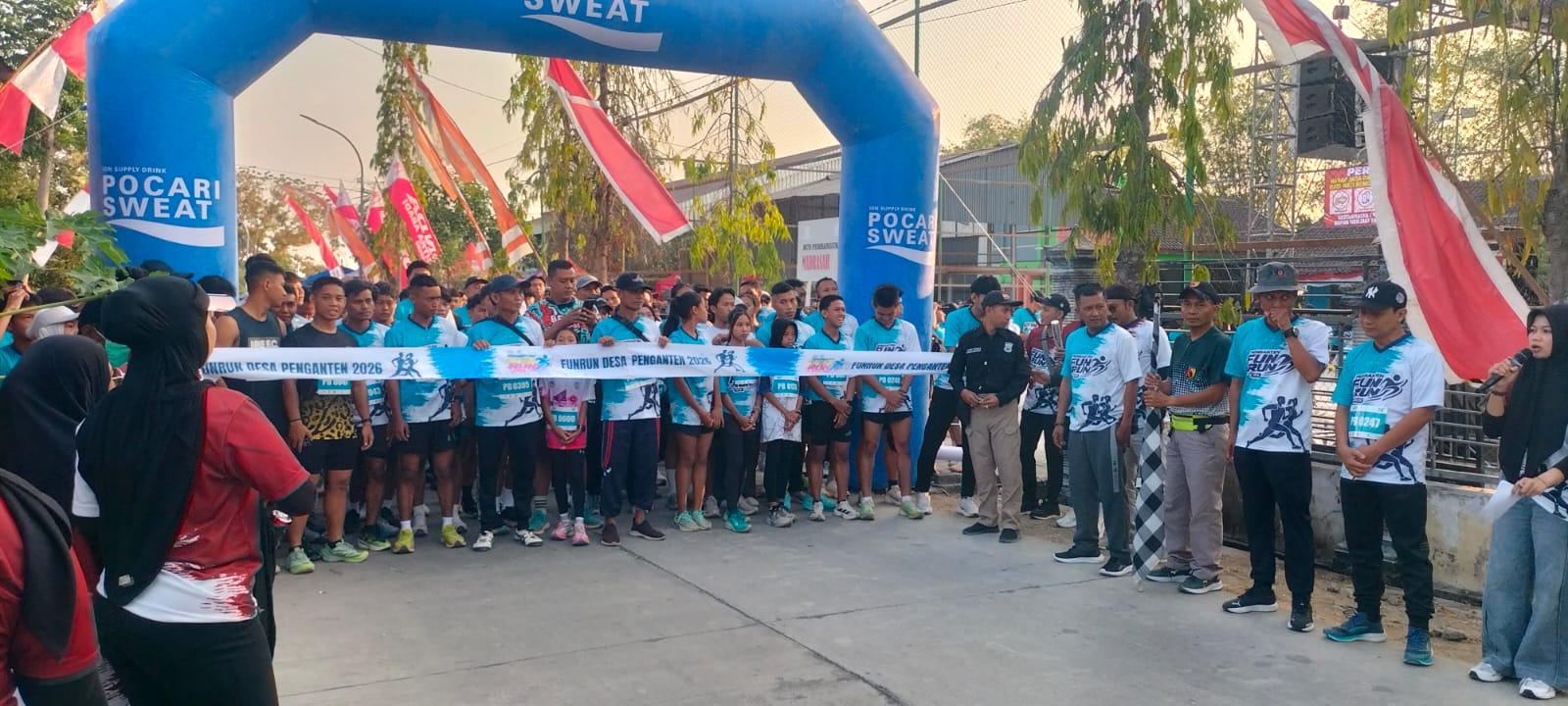 Geliat Sehat Bersama : Fun Run Desa Penganten Sukses Digelar