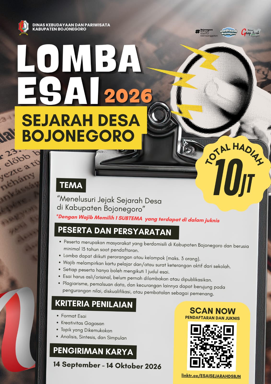 Lomba Essai Desa Kabupaten Bojonegoro!!!
