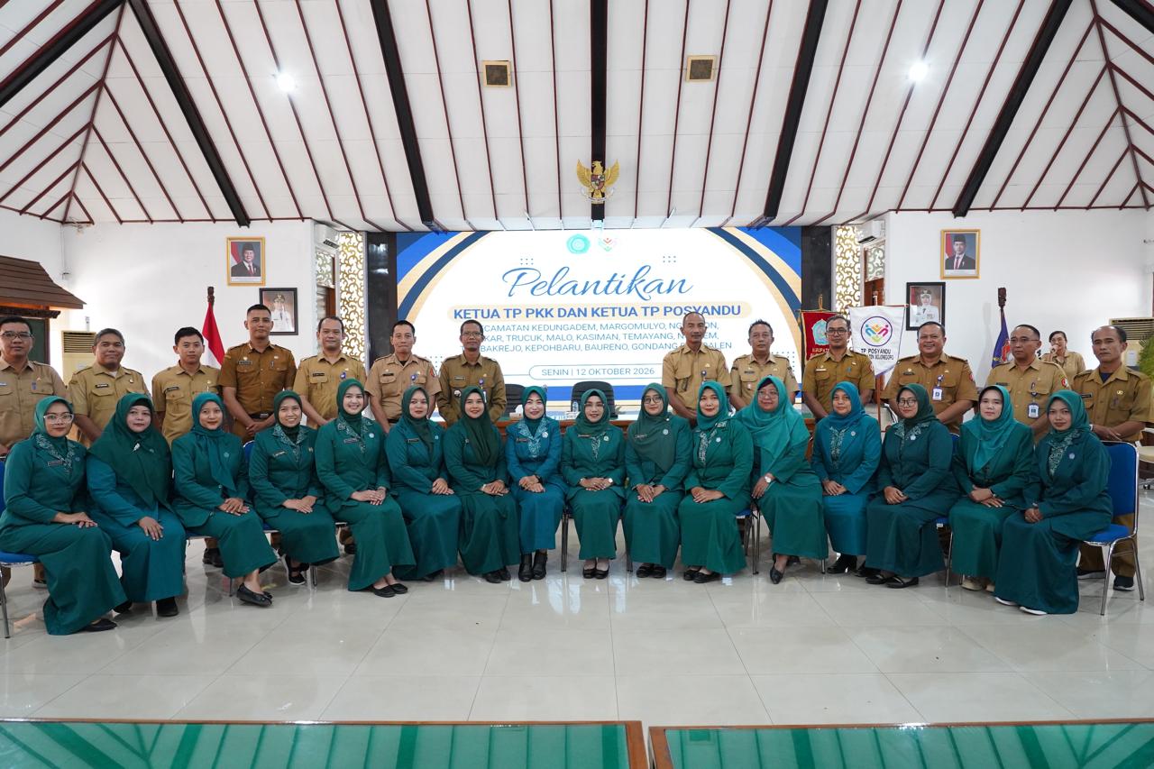 Rekap Kegiatan Pelantikan Ketua TP PKK dan TP Posy